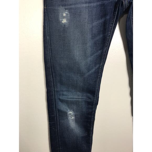 Don the Fuller Praga 27 Womens Y2K Revival Low Rise Denim Jeans Made Italy - Picture 4 of 16